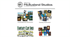 Desktop Screenshot of mcauslandstudios.com