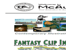 Tablet Screenshot of mcauslandstudios.com